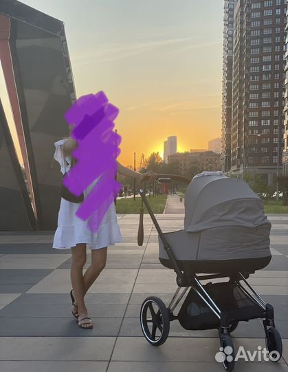Стильная cybex Priam 3 коляска 2 в1
