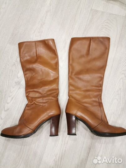 Женские кожаные сапоги aaltonen