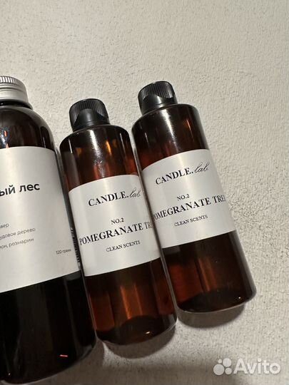 Ароматические масла отдушки для свечей