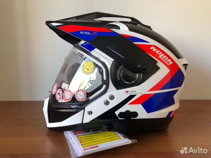 Мотошлем nolan N70-2 X grandes alpes N-COM 26