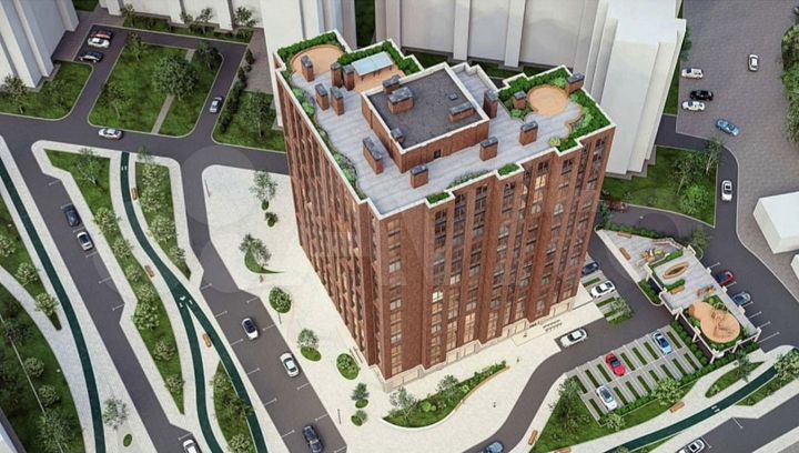 1-к. квартира, 42,6 м², 9/12 эт.