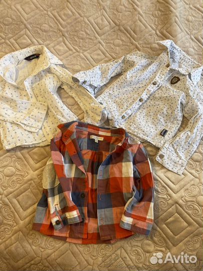 Рубашки на мальчика