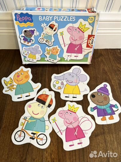 Пазлы Peppa pig, melissa&doug, pino и пр