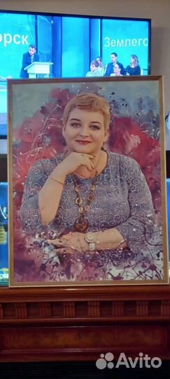 Портрет на холсте по фото