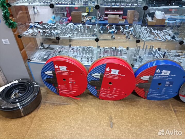 Шланг резиновый армированный 10х17 мм (1м)