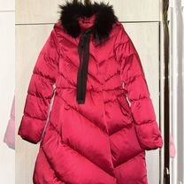 Пуховик удлинённый для девочки