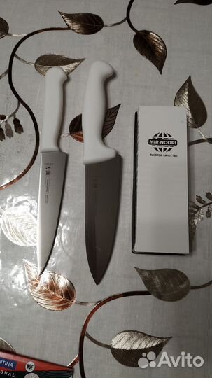 Комплект ножей + шлифовальный камень