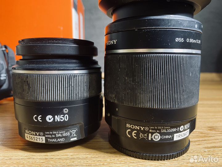 Зеркальный фотоаппарат Sony Alpha dslr-A450