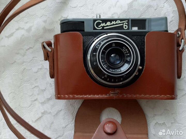 Плёночный фотоаппарат смена 6 СССР 1969 год. Рабоч