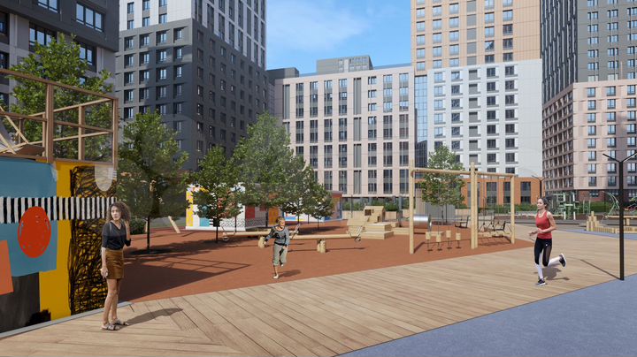 2-к. квартира, 45,4 м², 5/19 эт.