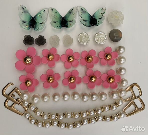 Jibbitz джиббитсы для crocs украшения на обувь