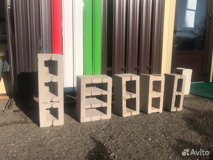 Пеплоблок евроблок