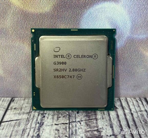 Intel Celeron G3900 сокет 1151