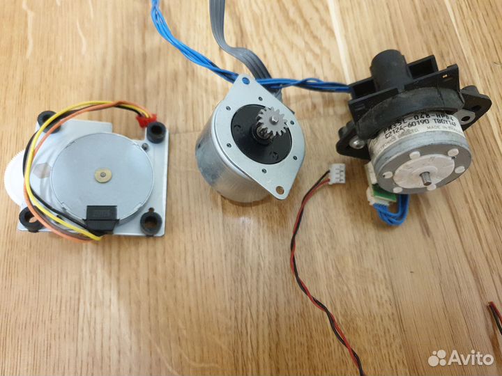 Шаговые коллекторные моторы двигатели одним лотом