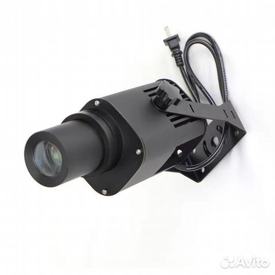 Гобо проектор для рекламы на асфальте