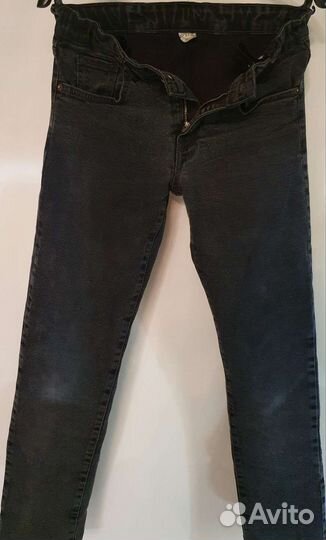 Джинсы утепленные на мальчика, 158 см
