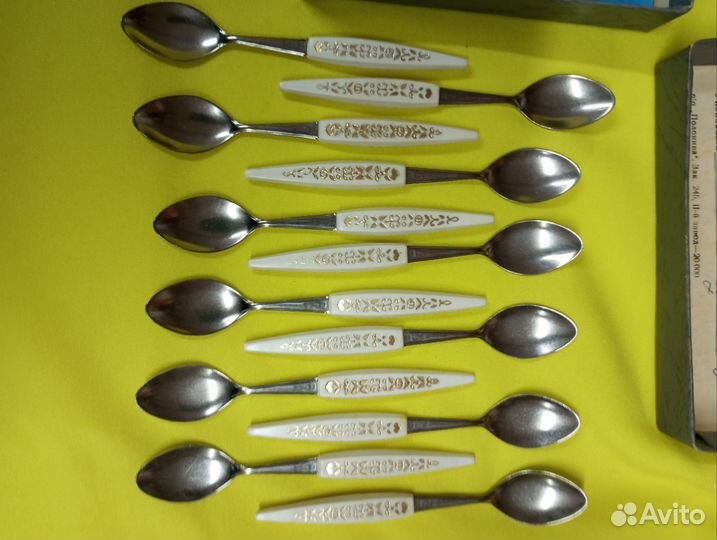 Набор ложечек для кофе винтаж СССР