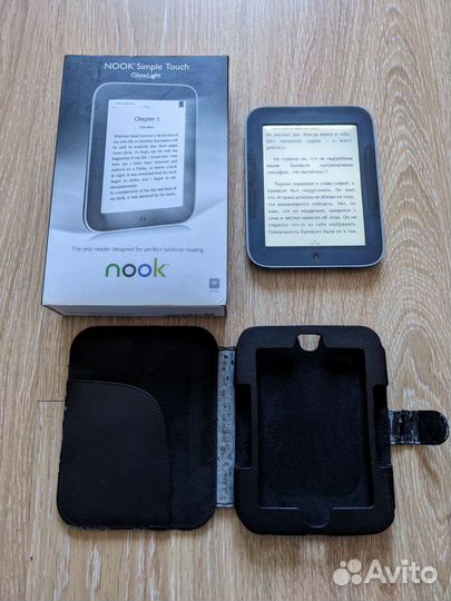 Электронная книга Nook Simple Touch with GlowLight