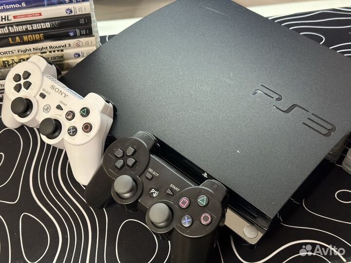 Прошитая Ps3 Slim+2дж