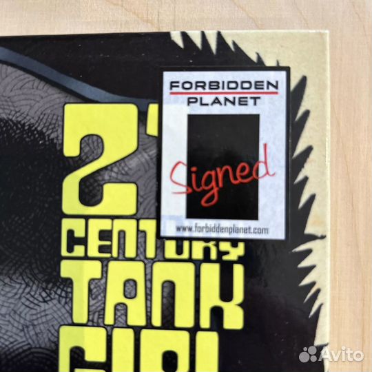 21st Century Tank Girl автограф Alan Martin