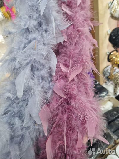 Боа из перьев боа перья