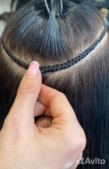 Наращивание волос (голливуд)