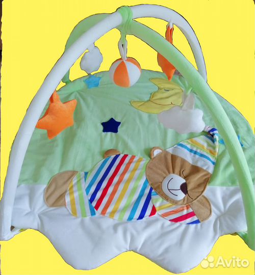 Продам бу детский развивающий мягкий коврик