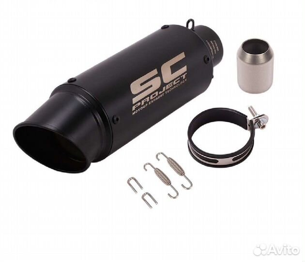 Глушитель SC project Прямоток Выхлопная банка
