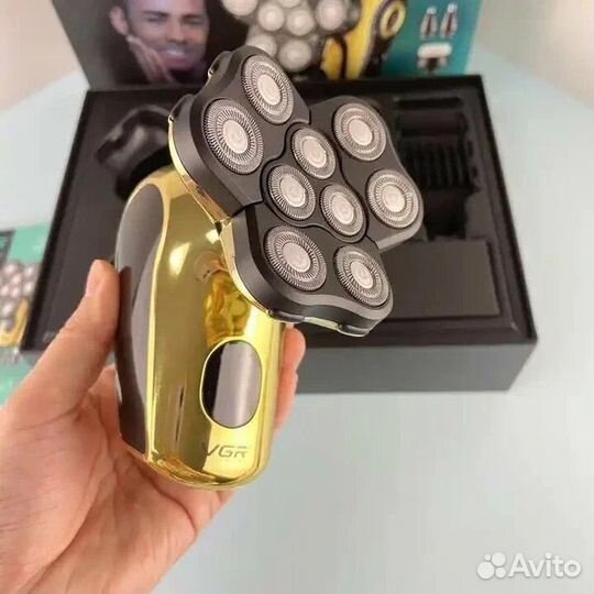 Электробритва для головы VGR V-396 6 в 1