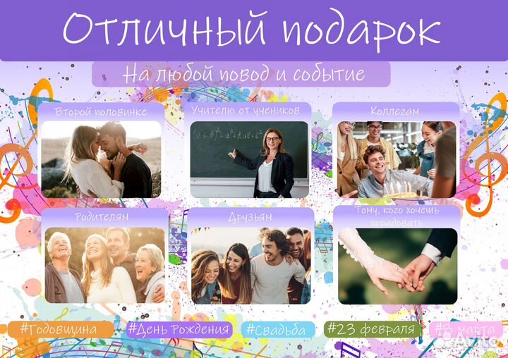 Песня на заказ – уникальный подарок для вас