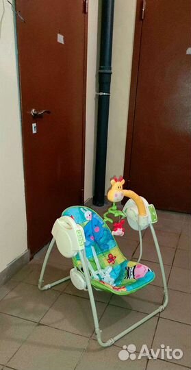 Детские электронные качели для ficher price