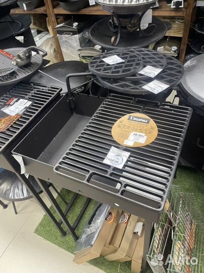 Чугунные решётки гриль