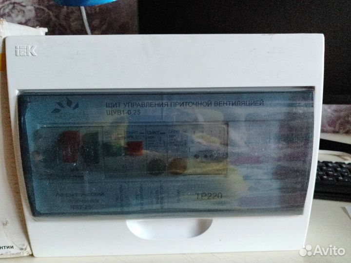 Щит управления вентиляцией
