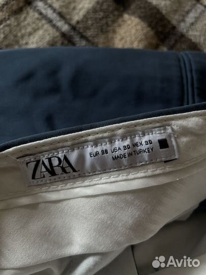 Брюки классические мужские zara