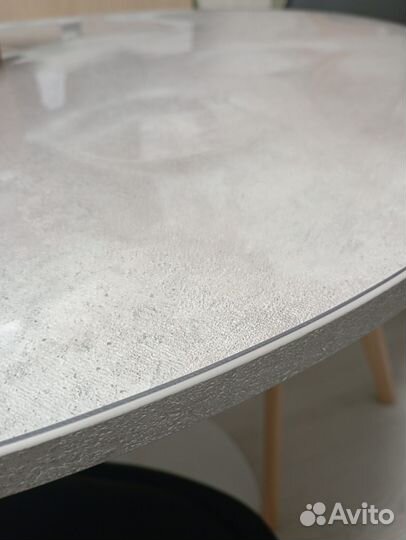 Гибкое стекло на круглый стол