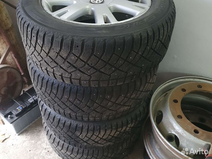 Колёса зимние touareg