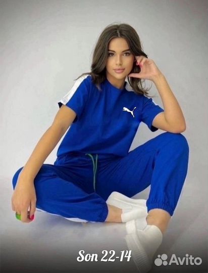 Женский костюм спортивный летний Puma