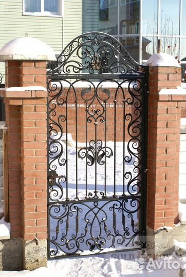Кованая калитка