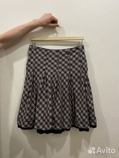 Юбка в клетку y2k hm