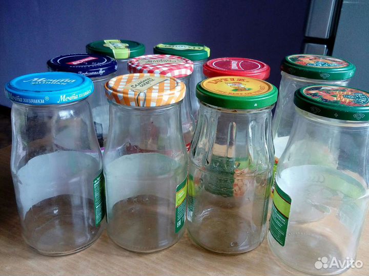 Банки винтовые для осенней консервации