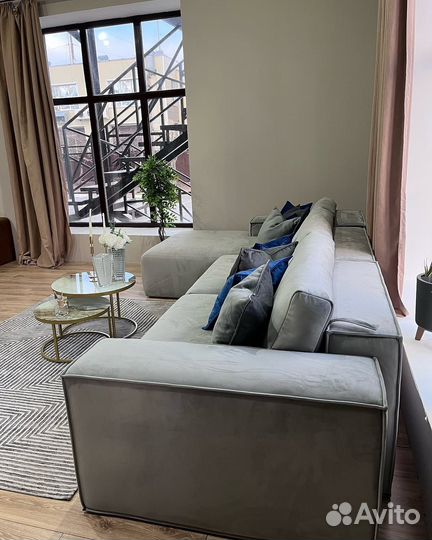 Мягкий угловой диван