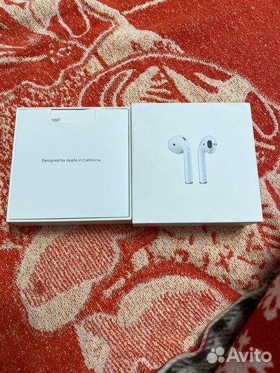 Наушники earpods коробка