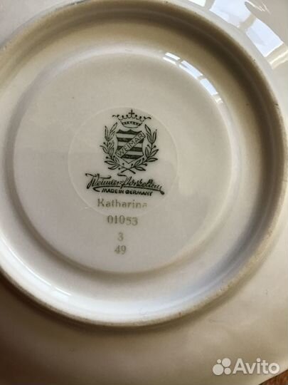 Чайный сервиз Weimar Katharina Германия