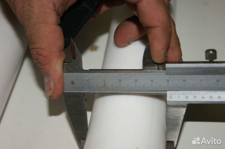 Фторопласт стержень, круг 50мм