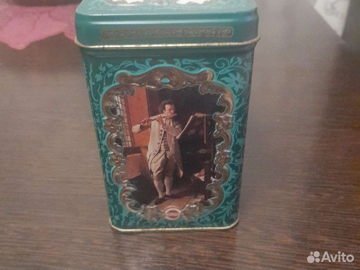 Музыкальная шкатулка из под чая