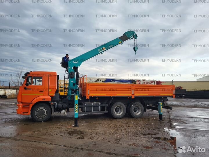 КамАЗ 65115-3094-48 с КМУ, 2023