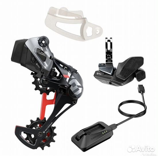 Кит Sram X01 AXS 12ск Rocker Red Black