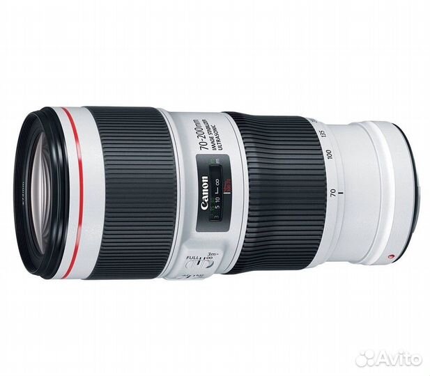 Объектив canon ef 70 200mm f 4 is II usm