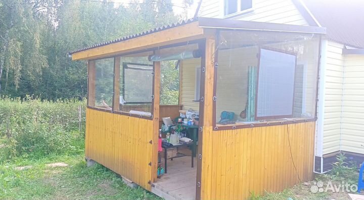 Мягкие окна для беседки