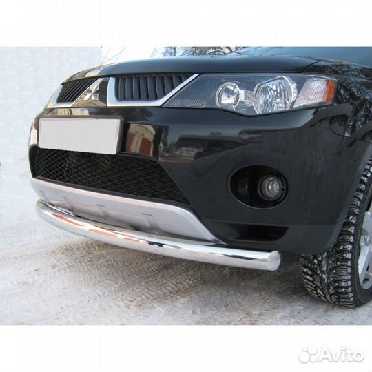 Защита сталь для Мицубиси Аутлендер 2006-2009